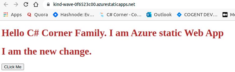 Getting Started with Azure Static Web App